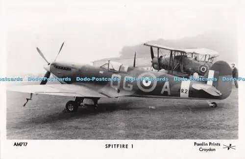 R694164 Spitfire 1. Pamlin Prints. RP