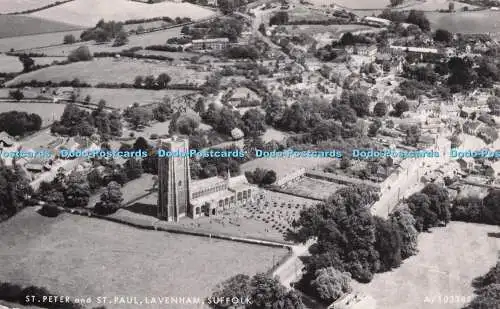 R694287 Suffolk. Lavenham. St. Peter und St. Paul. Aerofilms Ltd. Jagdgruppe