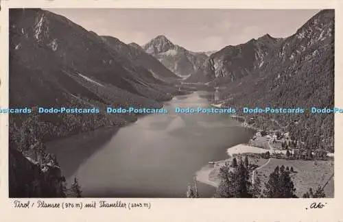 R694335 Tirol. Plansee mit Thaneller. Ako. A. Kohlbauer. RP