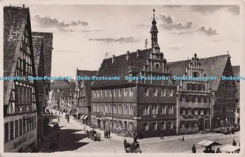 R694395 Dinkelsbühl. Marktplatz mit Ratstrinkstube. J. Schuster. RP