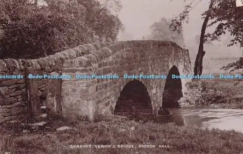 R694429 Haddon Hall. Dorothy Vernon Bridge. J.S. und S. 1983