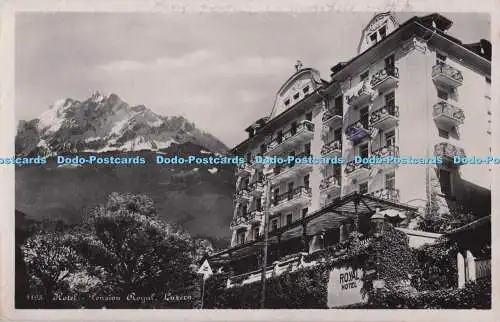 R694476 Luzern. Hotel. Pension Royal. Globetrotter A.G. 1931