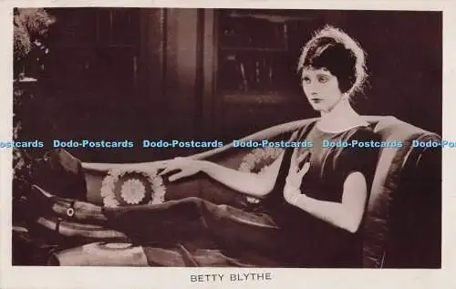 R694491 Betty Blythe. RP. Postkarte