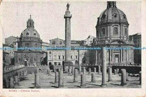 R688158 Roma. Colonna Traiana. Postkarte