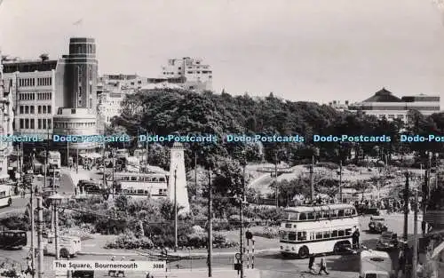 R702866 Bournemouth. Das Quadrat. Serie St. Albans. RP. 1961