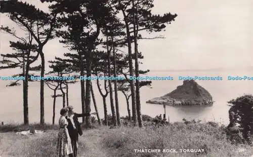 R700723 Torquay. Thatcher Rock. 1957