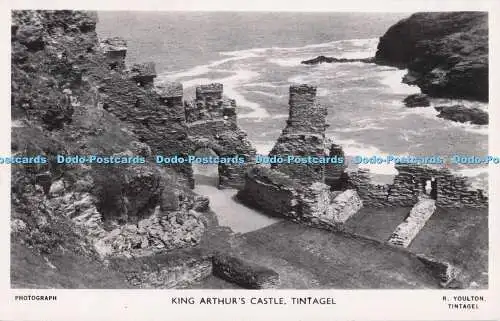 R700724 Tintagel. King Arthur Castle. R. Youlton. RP