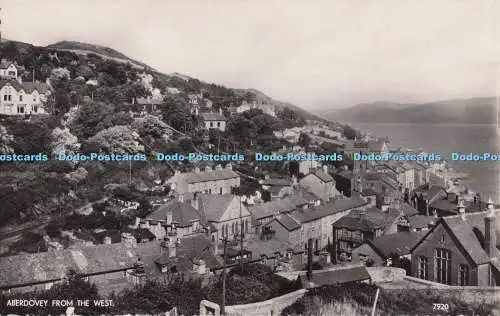 R700729 Aberdovey aus dem Westen. J. Salmon Ltd. RP