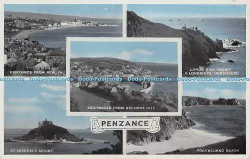 R704342 Penzance. St. Michael Mount. E. T. W. Dennis. 1959. Multi View