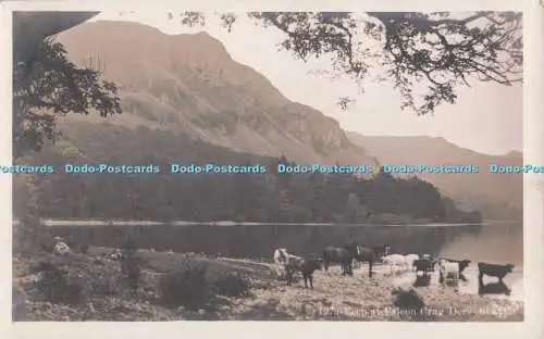 R698307 Derwentwater. Blick auf Falcon Crag. Alfred Pettitt