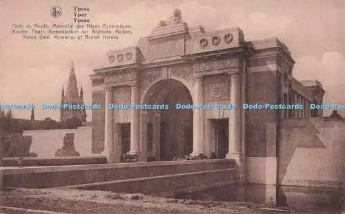 R704380 Ypern. Menin Gate. Denkmal britischer Helden. Ern. Nels Thill. Serie. 1