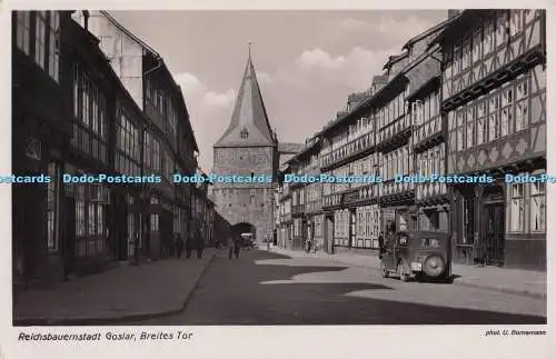 R698347 Reichsbauernstadt Goslar. Breites Tor. U. Bornemann. RP