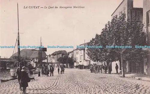 R704390 La Ciotat. Le Quai des Messageries Maritimes. E. Le Deley