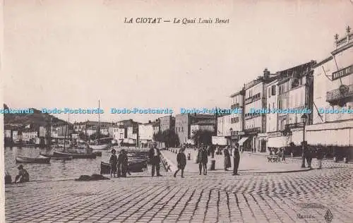 R704393 La Ciotat. Le Quai Louis Benet. E. Le Deley