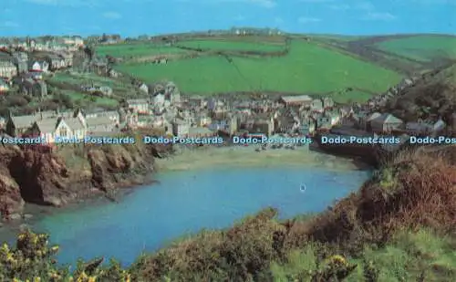 R704430 Cornwall. Das Fischerdorf in Port Isaac. J. Arthur Dixon