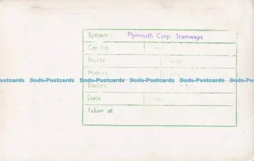 R702974 Plymouth Corp. Tramways