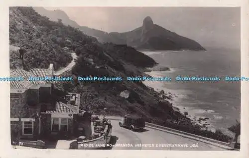 R698393 Rio de Janeiro. Avenida Niemeyer e Restaurante Joa. Wessel