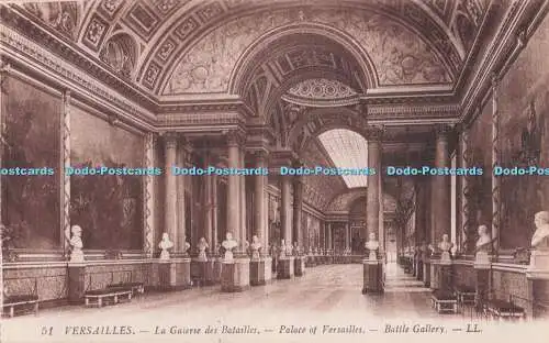 R704441 Versailles. Schloss Versailles. Battle Gallery. LL. 51