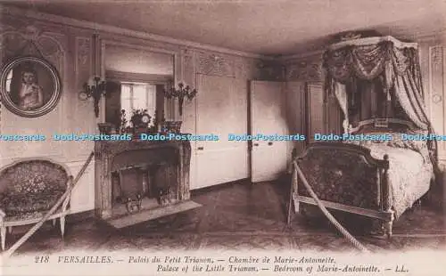 R704447 Versailles. Palast des kleinen Trianon. Schlafzimmer von Marie Antoinette. L