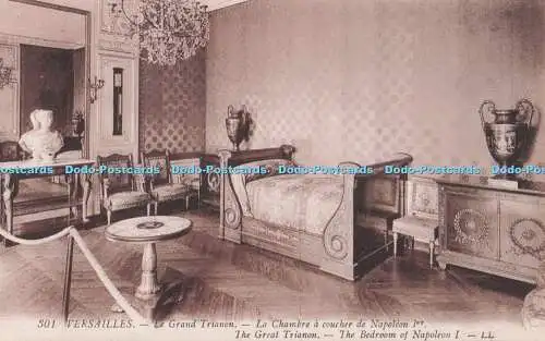 R704449 Versailles. Das große Trianon. Das Schlafzimmer Napoleons I. LL. 301