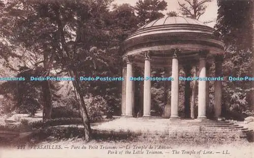 R704451 Versailles. Park des kleinen Trianon. Der Tempel der Liebe. LL. 227