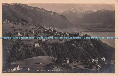 R702991 Glion et Dent du Midi. F. R. Chapallaz Fils