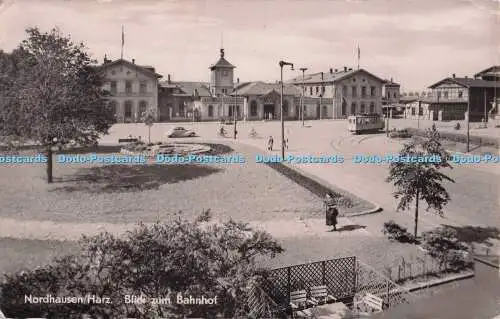 R698409 Nordhausen Harz. Blick Zum Bahnhof. RP