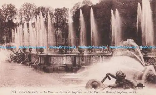 R704457 Versailles. Der Park. Becken von Neptun. LL. 194