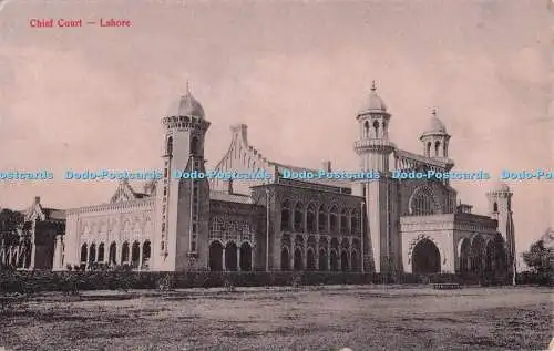 R704463 Lahore. Chief Court. Postkarte