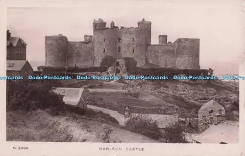 R698432 Harlech Castle. WHS. Kingsway Echtfotoserie