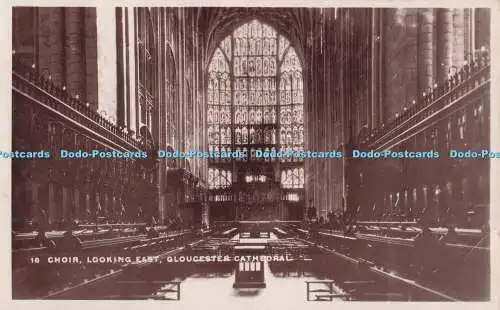 R700874 Gloucester Cathedral. Chor. Blick nach Osten. RP