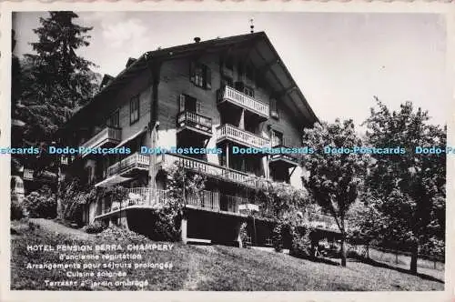 R703025 Champery. Hotel Pension Berra. Kramer Freres