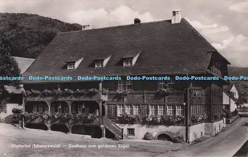 R700885 Glottertal. Schwarzwald. Gasthaus zum Goldenen Engel. Erwin Burda. RP