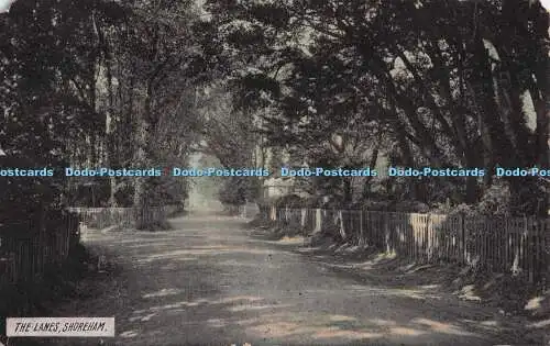 R704529 Shoreham. The Lanes. Postkarte. 1907