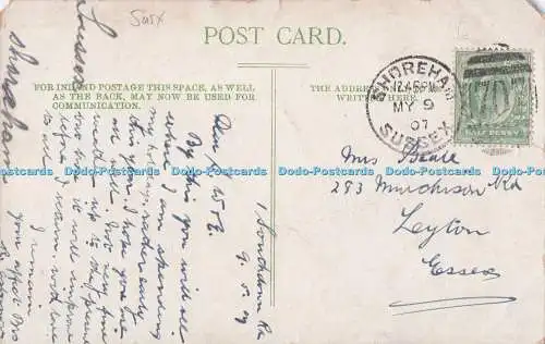 R704529 Shoreham. The Lanes. Postkarte. 1907