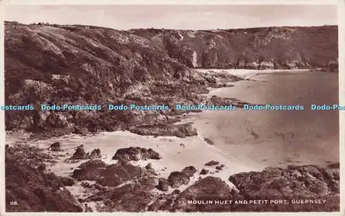 R698485 Guernsey. Moulin Huet und Petit Port. RP