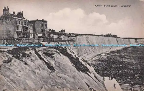 R704571 Brighton. Black Rock. Klippen. Postkarte