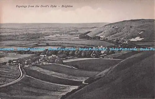 R704574 Brighton. Poynings From The Devil Dyke