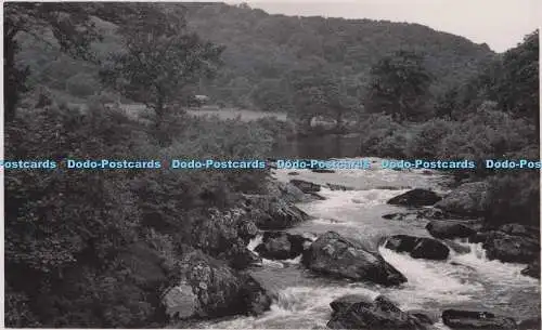 R700968 River Lledr. Postkarte