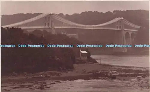 R700981 Menai Bridge. Postkarte