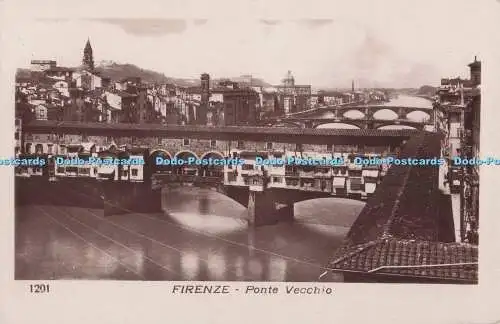 R698546 Firenze. Ponte Vecchio. Fratelli Diena. RP