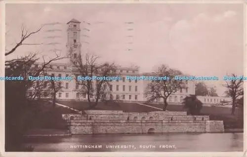 R698553 Nottingham University. Südfront. Pelham. Echtfotoserie. 1928