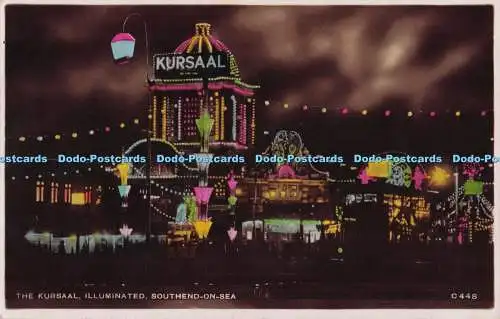 R703137 Southend on Sea. Der Kursaal. beleuchtet. Excel Serie. RP