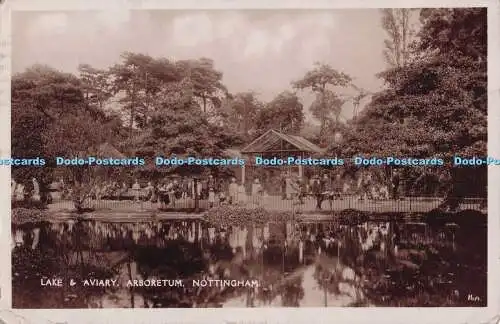 R698558 Nottingham. See und Voliere. Arboretum. RP. 1934