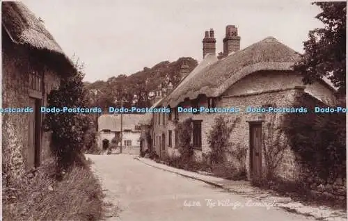 R698607 Osmington. Das Dorf. E. A. Sweetman. RP. 1951