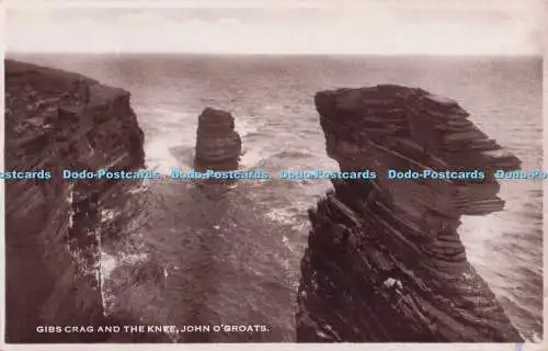 R701061 John O Groats. Gibs Crag und das Knie. M. und L. National Series. 1950