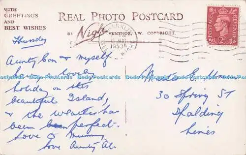 R701064 I.W. Shanklin. Das alte Dorf. Nahe. RP. 1953