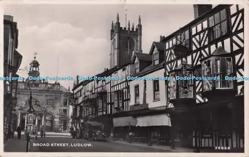 R698635 Ludlow. Breite Straße. Harvey Barton. RP. 1955