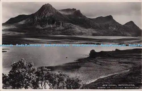 R701079 Sutherland. Ben Loyal. Königin der schottischen Berge. J. B. White Ltd. RP.