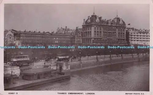 R698680 London. Themseufer. Rotary Photographic Series